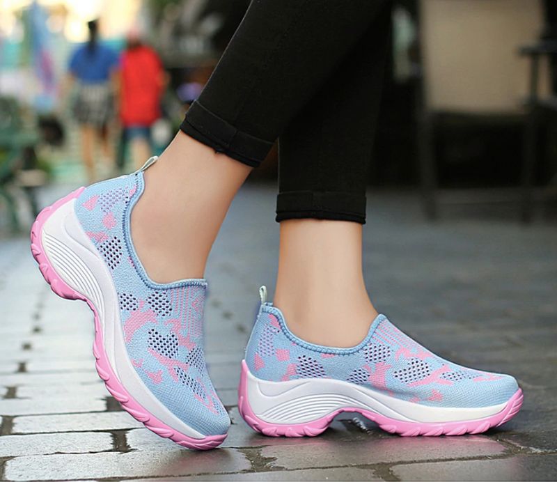 Nilva Dames Sneakers - Hemel