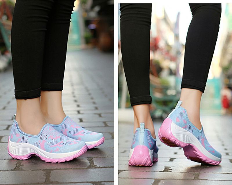 Nilva Dames Sneakers - Hemel