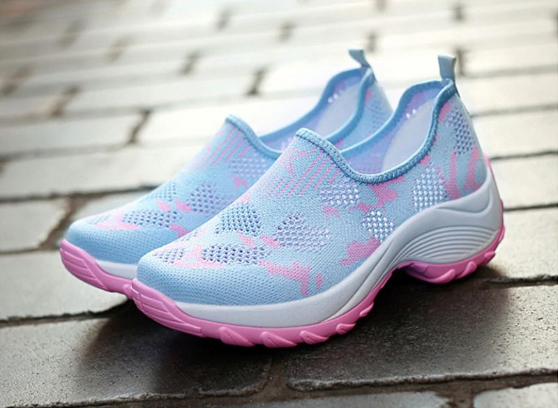 Nilva Dames Sneakers - Hemel