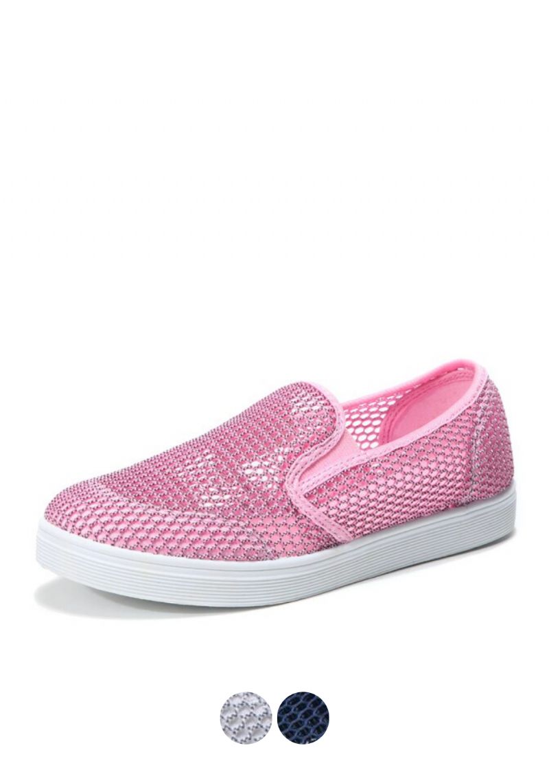 Ninel Dames Mode Platte Ademende Loafers Schoenen