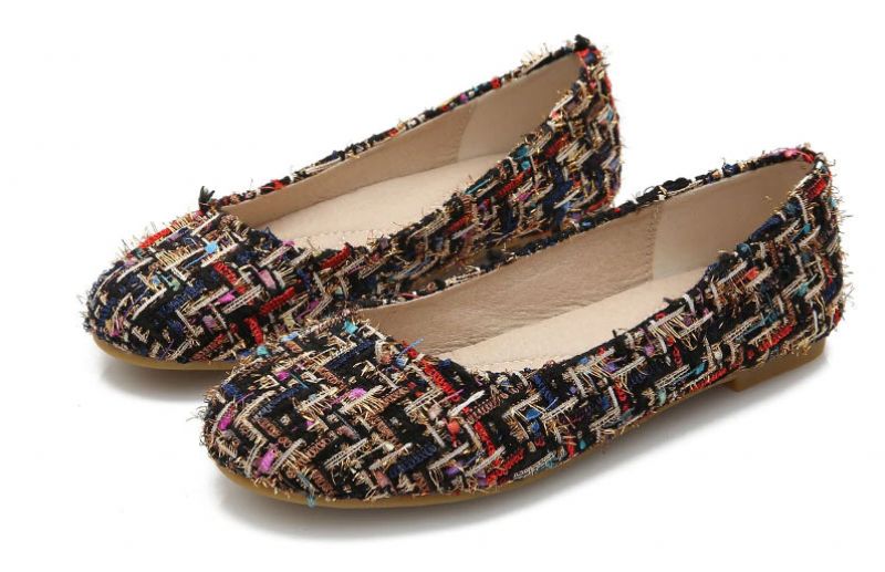 Niobe Dames Platte Schoenen - Roze