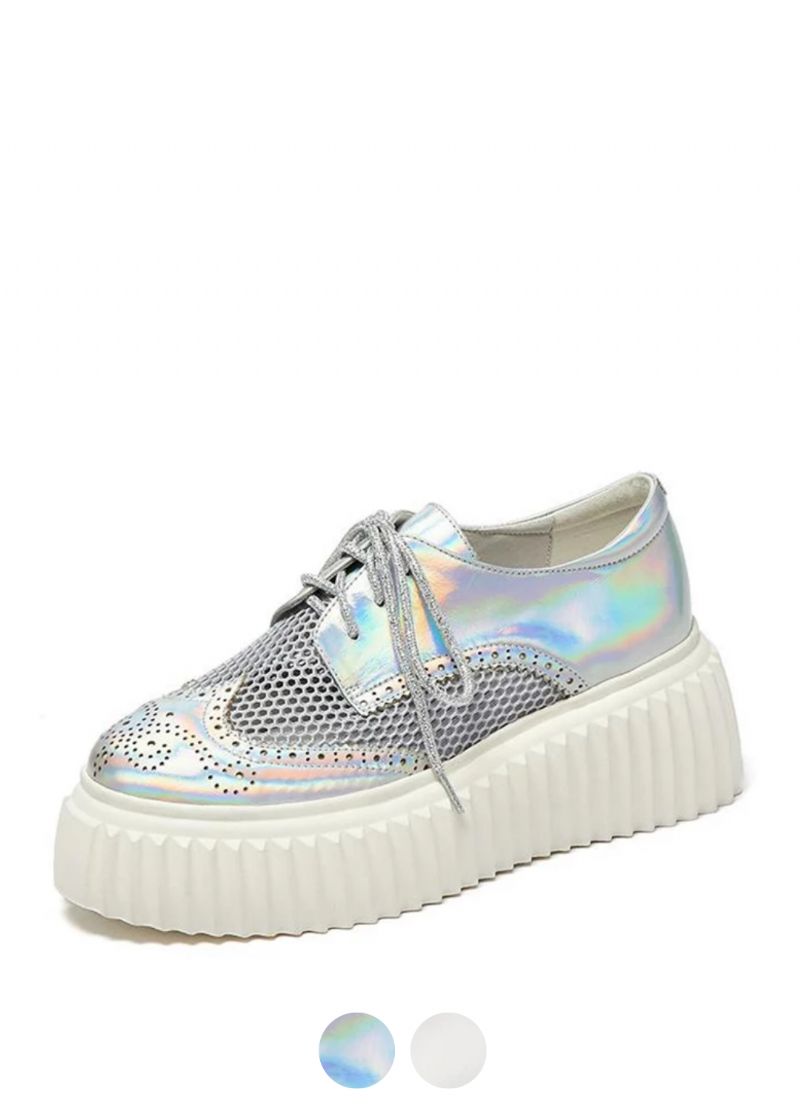 Nix Dames Platform Oxford Schoenen