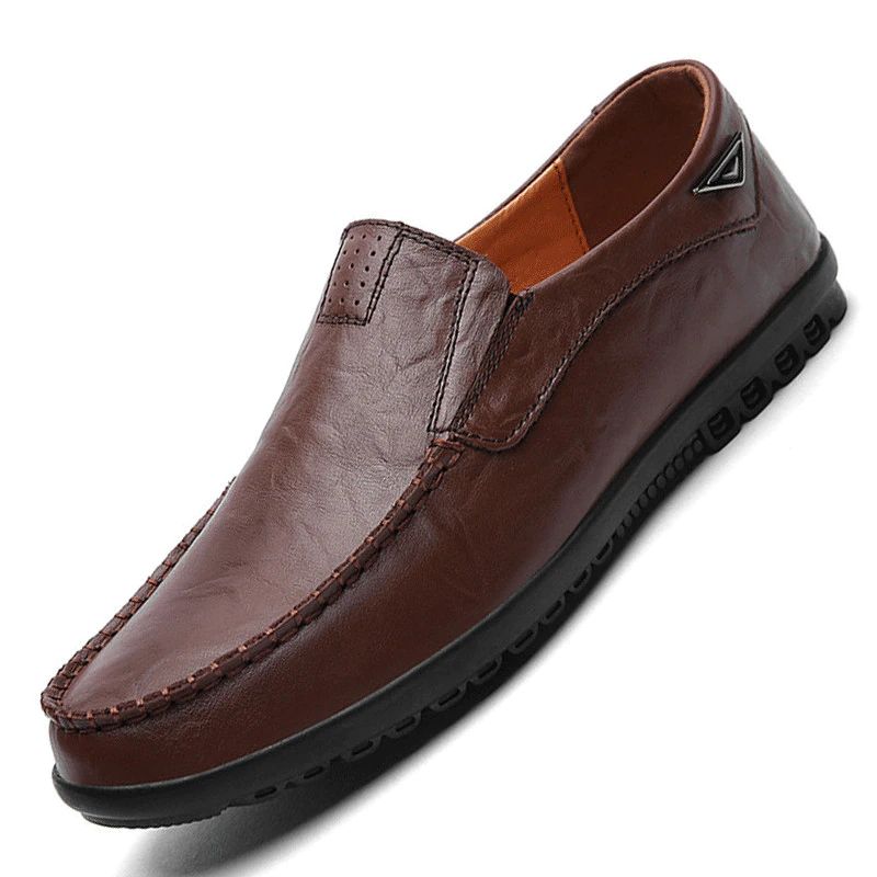 Noah Heren Loafers Geklede Schoenen - Koffie