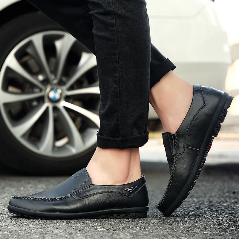 Noah Heren Loafers Geklede Schoenen - Koffie