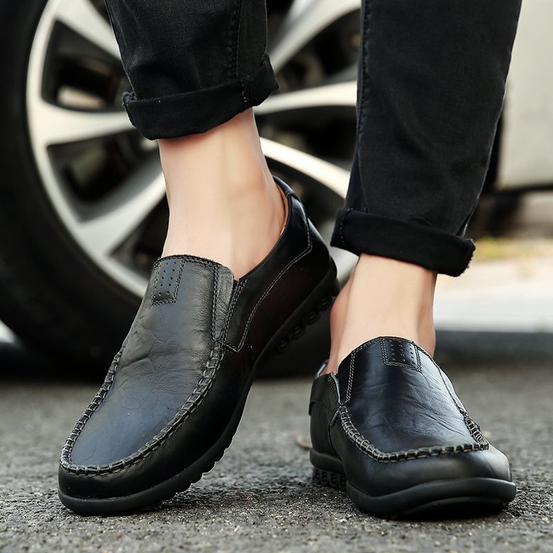 Noah Heren Loafers Geklede Schoenen - Koffie