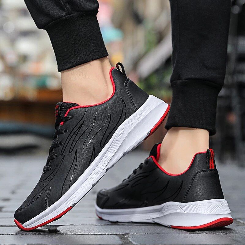 Nobel Heren Sneaker - Rood