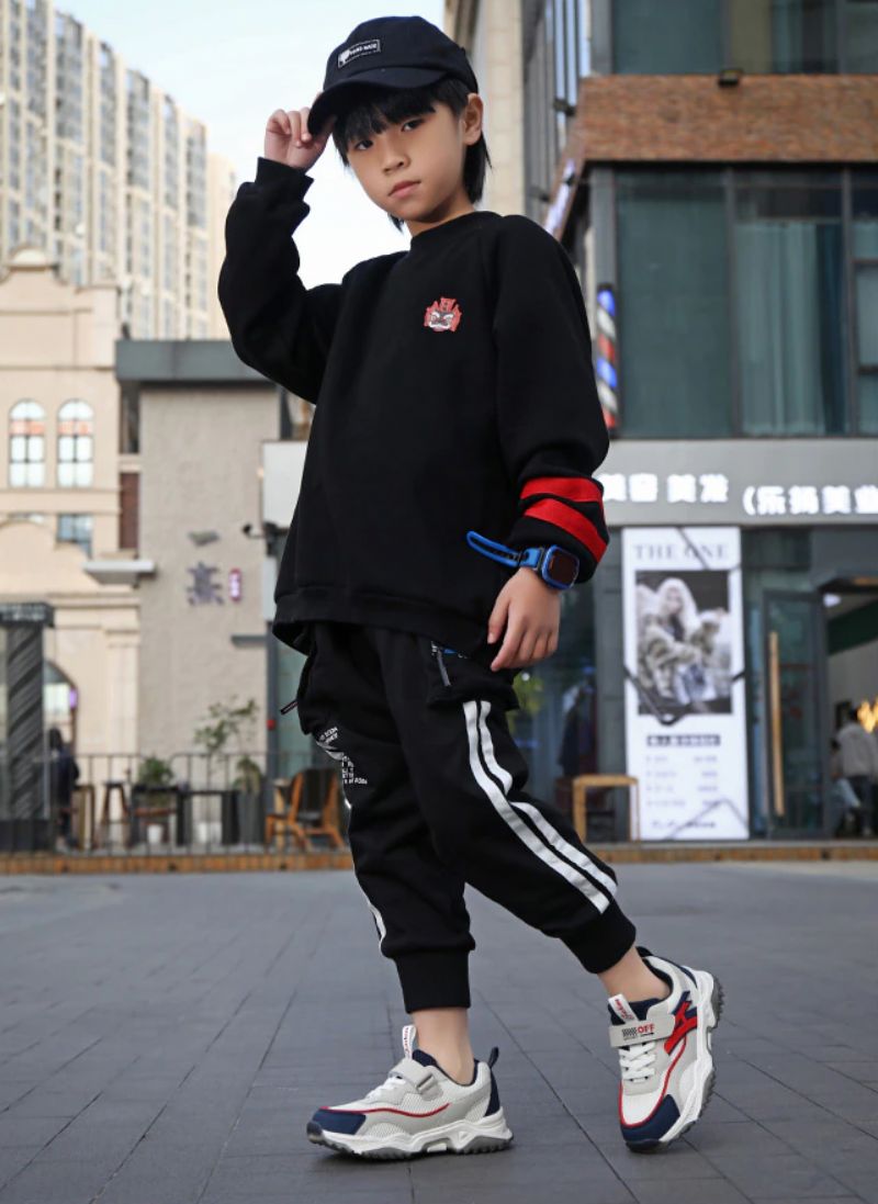 Noel Jongens Casual Sneaker - Beige