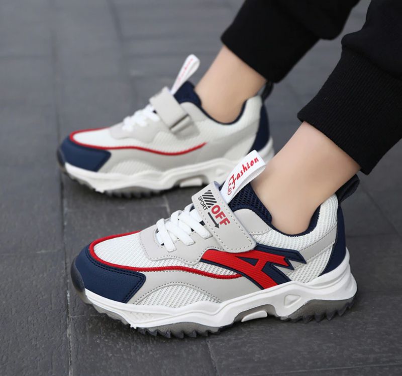 Noel Jongens Casual Sneaker - Beige