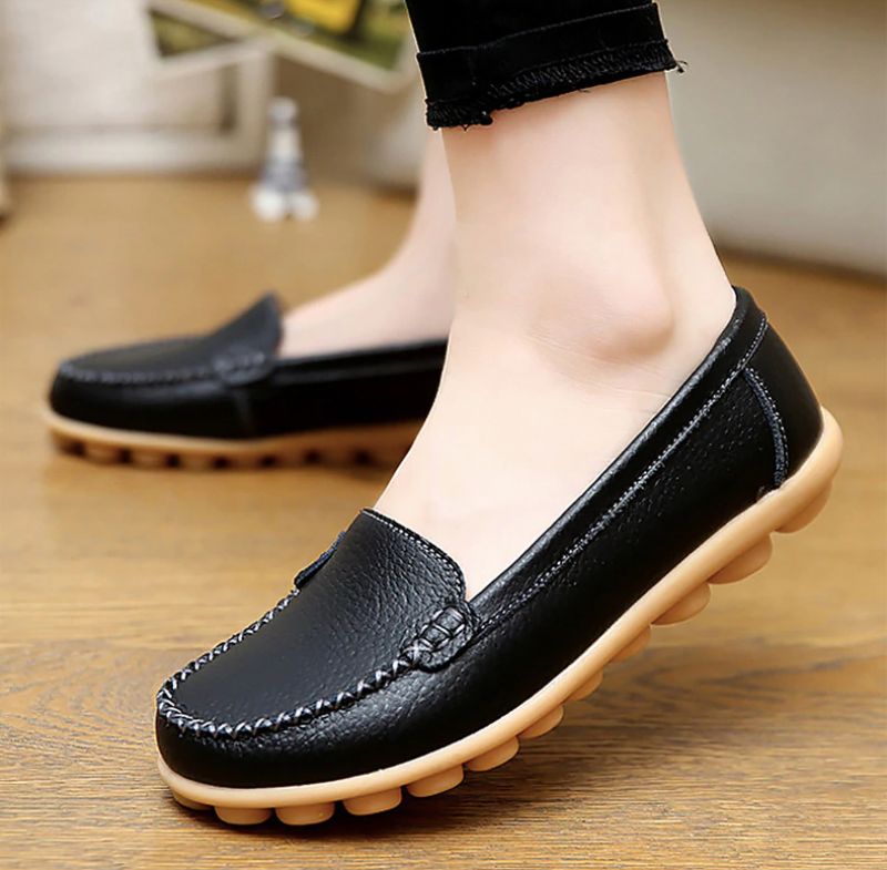 Nona Dames Loafer - Zwart