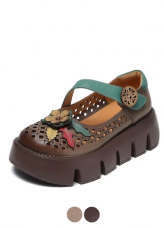 Noris Dames Zomer Hollow Out Platform Schoenen