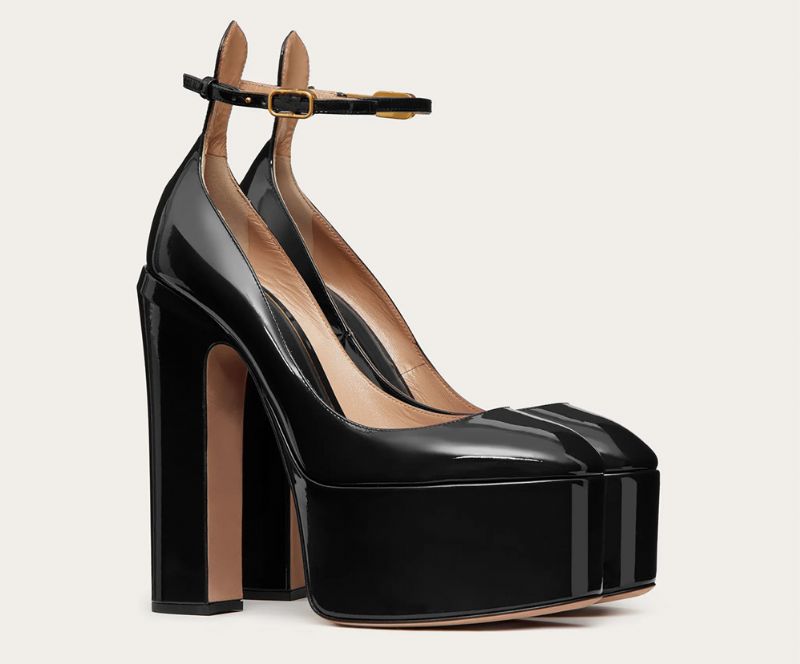 Norkys Dames Platform Hakken - Zwart
