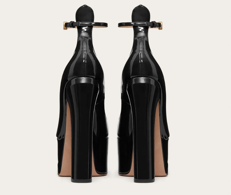 Norkys Dames Platform Hakken - Zwart