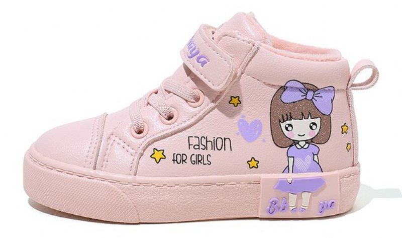Normani Meisjes Warme Sneaker - Wit