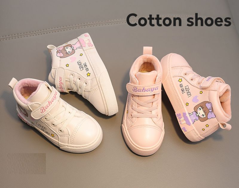 Normani Meisjes Warme Sneaker - Wit