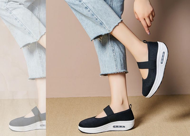 Nova Platform Schoenen Voor Dames - Rood