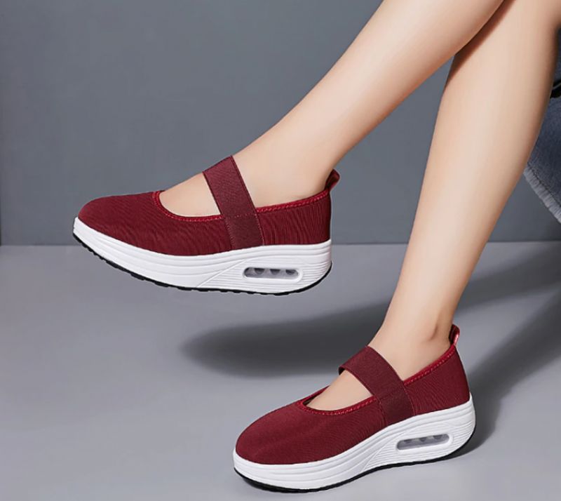 Nova Platform Schoenen Voor Dames - Rood