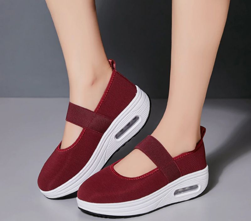 Nova Platform Schoenen Voor Dames - Rood