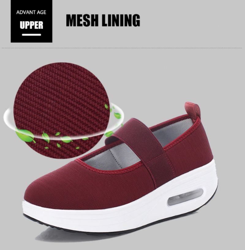 Nova Platform Schoenen Voor Dames - Rood