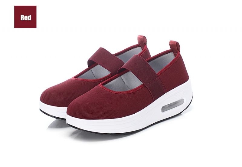 Nova Platform Schoenen Voor Dames - Rood