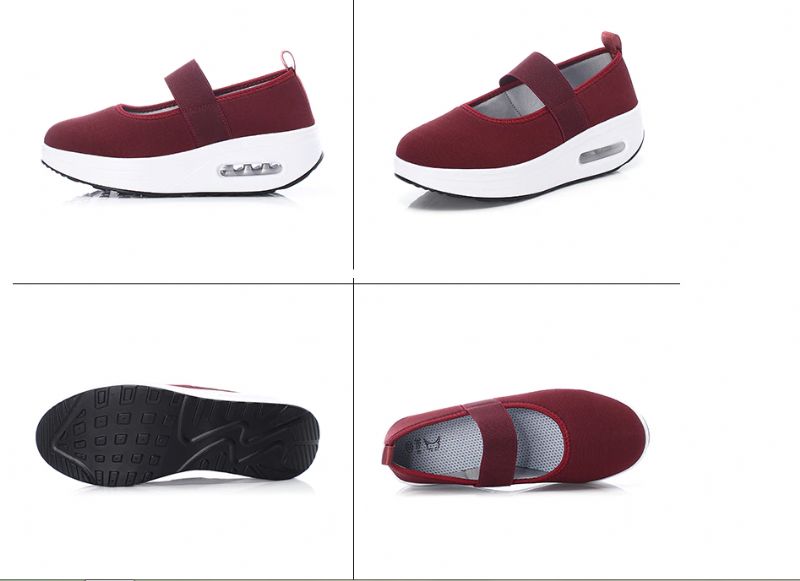 Nova Platform Schoenen Voor Dames - Rood