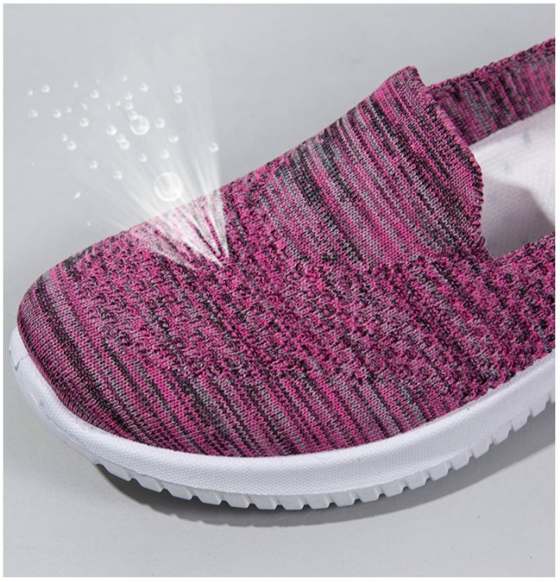Nubia Dames Slip-on Schoenen - Rood