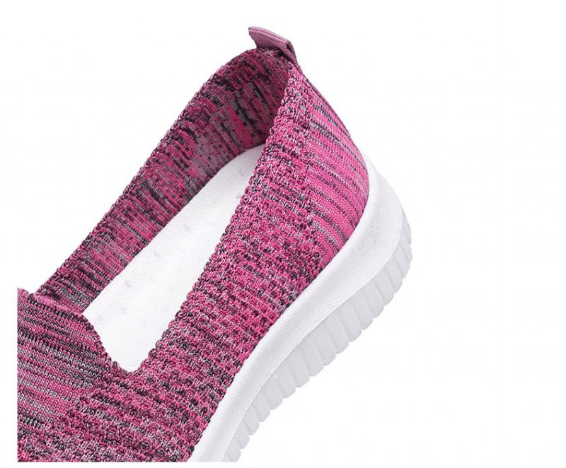 Nubia Dames Slip-on Schoenen - Rood