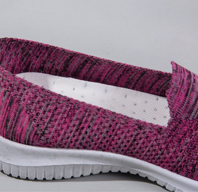 Nubia Dames Slip-on Schoenen - Rood