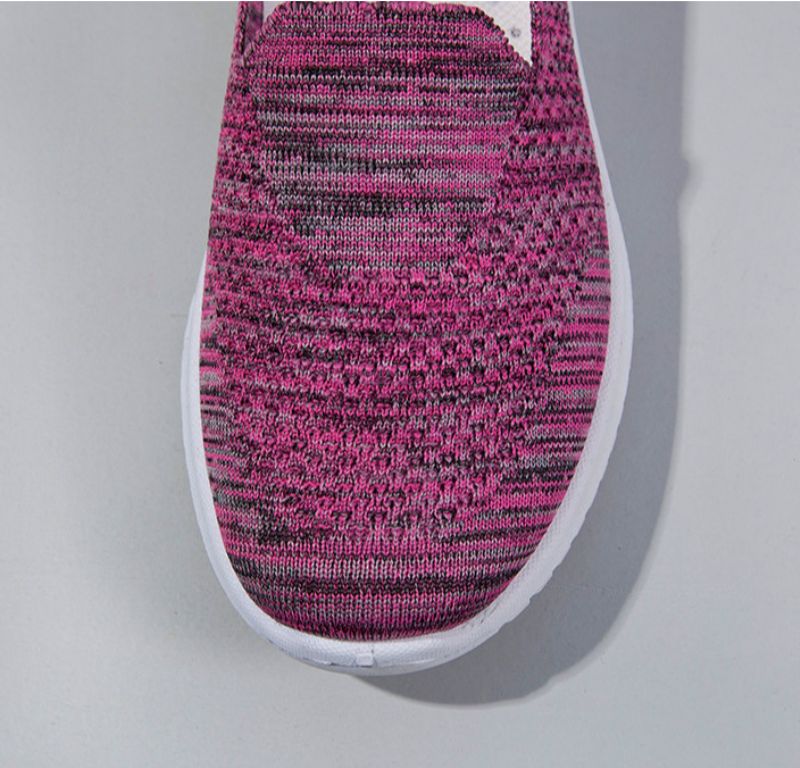 Nubia Dames Slip-on Schoenen - Rood