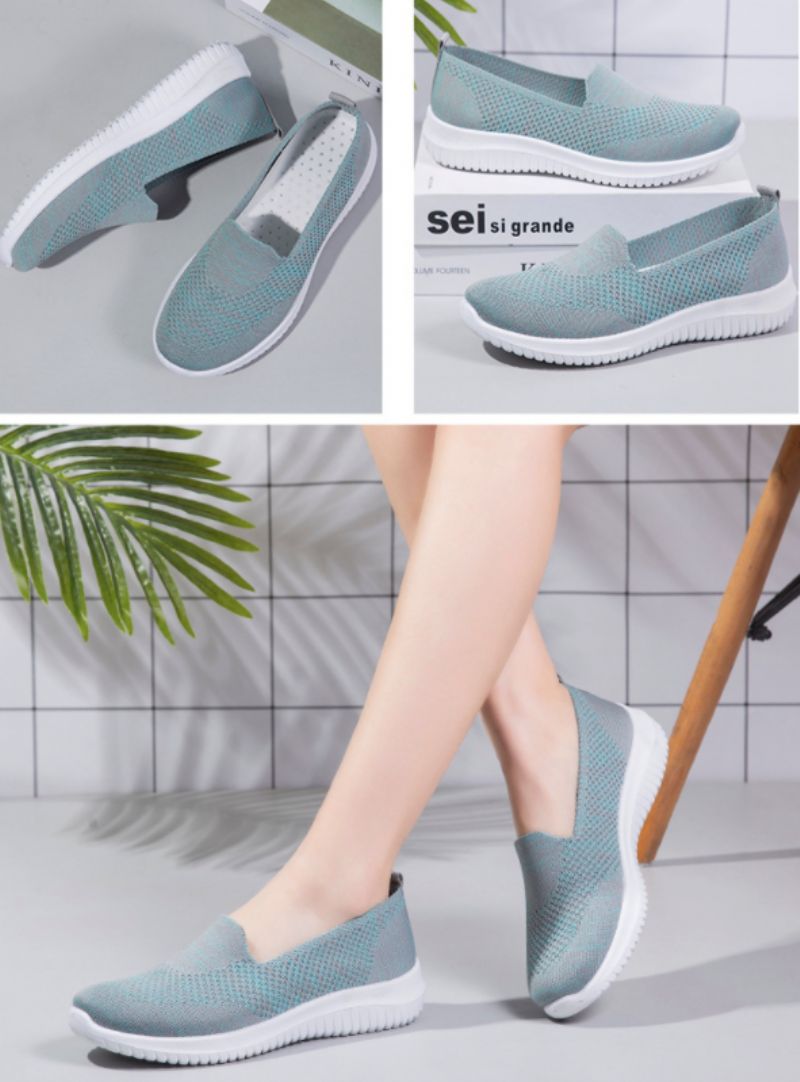 Nubia Dames Slip-on Schoenen - Rood