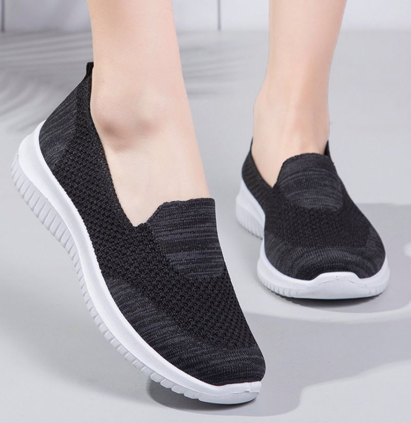 Nubia Dames Slip-on Schoenen - Rood