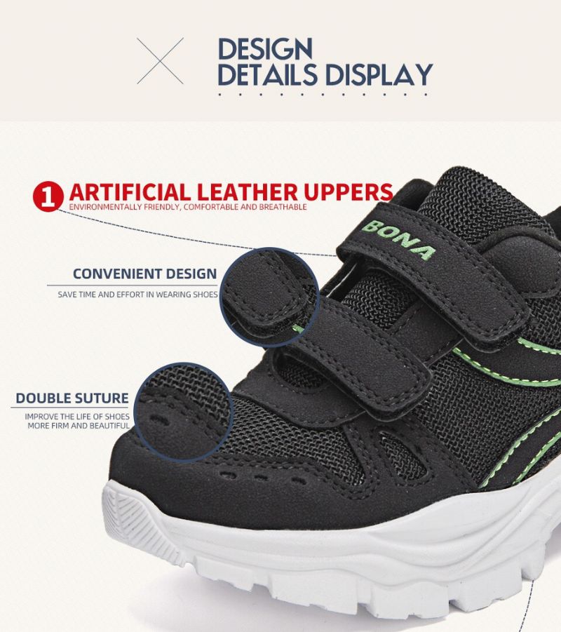 Numa Klassieke Sneakers Voor Jongens - Zwart