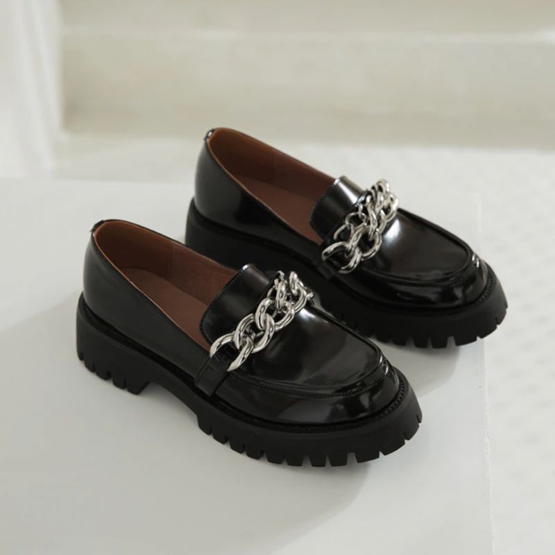 Nuria Dames Platform Schoenen - Zwart