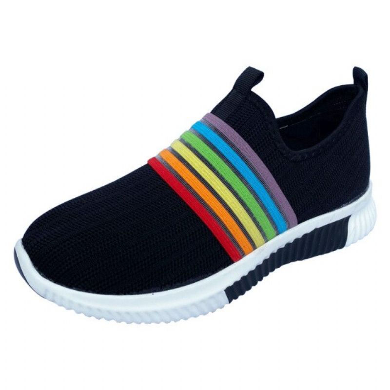 Nurul Dames Slip-on Platte Casual Schoenen - Geel