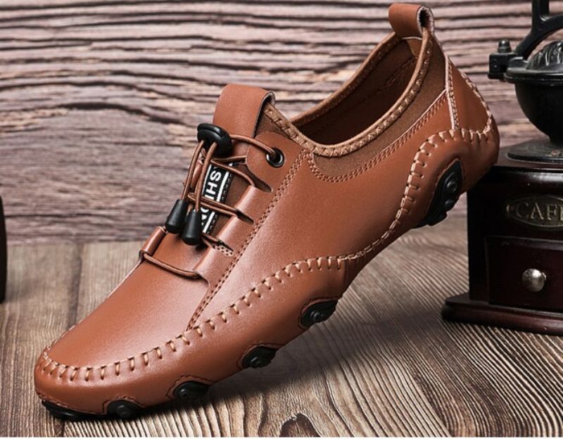 Ochoa Heren Loafers Schoenen - Bruin