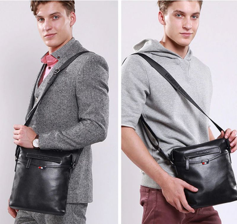 Octavio Heren Crossbody - Zwart
