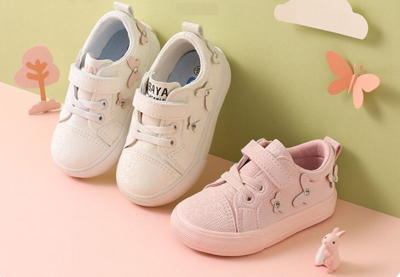 Oda Baby Meisjes Casual Sneaker - Beige