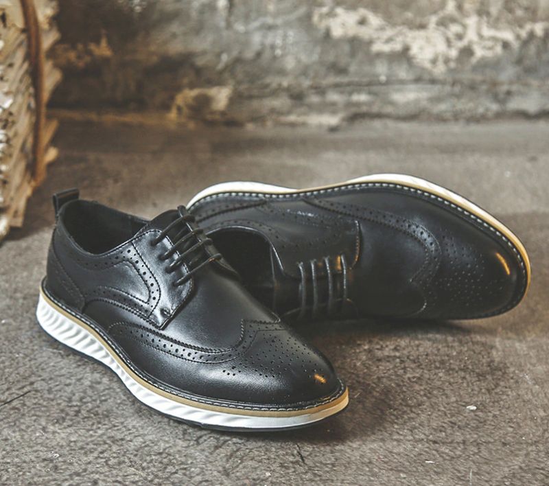 Ody Heren Loafer Geklede Schoenen - Bruin