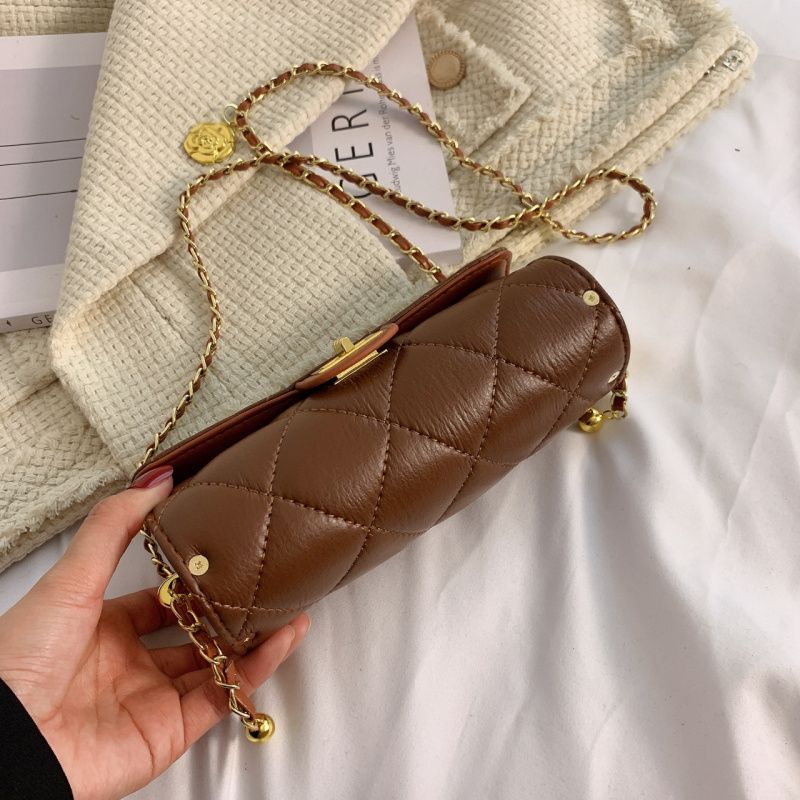Olga Dames Mini Leren Handtas - Zwart