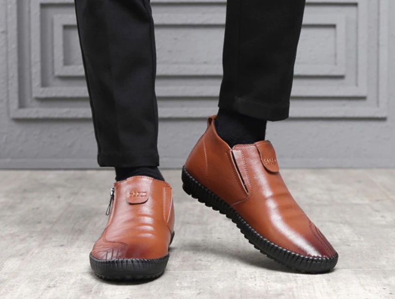 Olimar Heren Loafers Sneeuwschoenen - Bruin