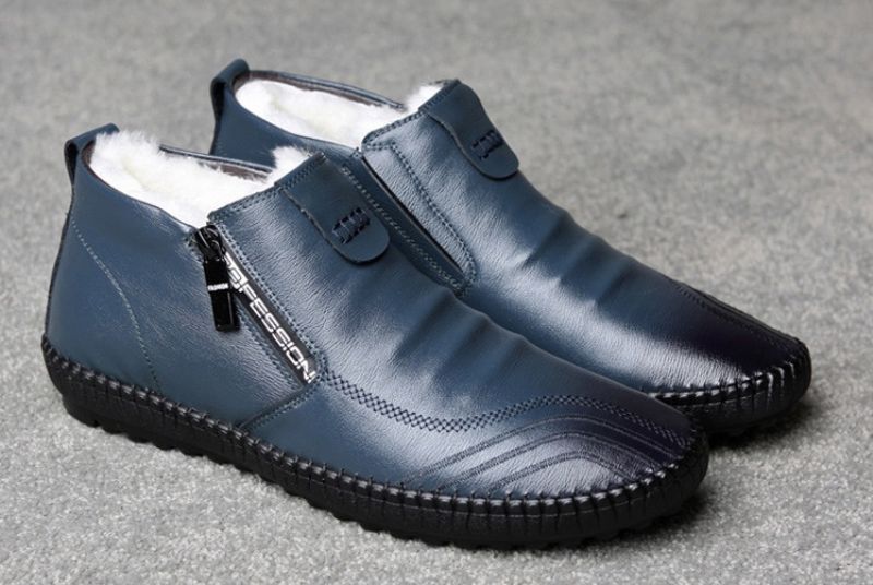 Olimar Heren Loafers Sneeuwschoenen - Bruin