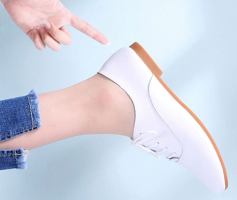 Olimpia Dames Loafer Schoenen - Wit