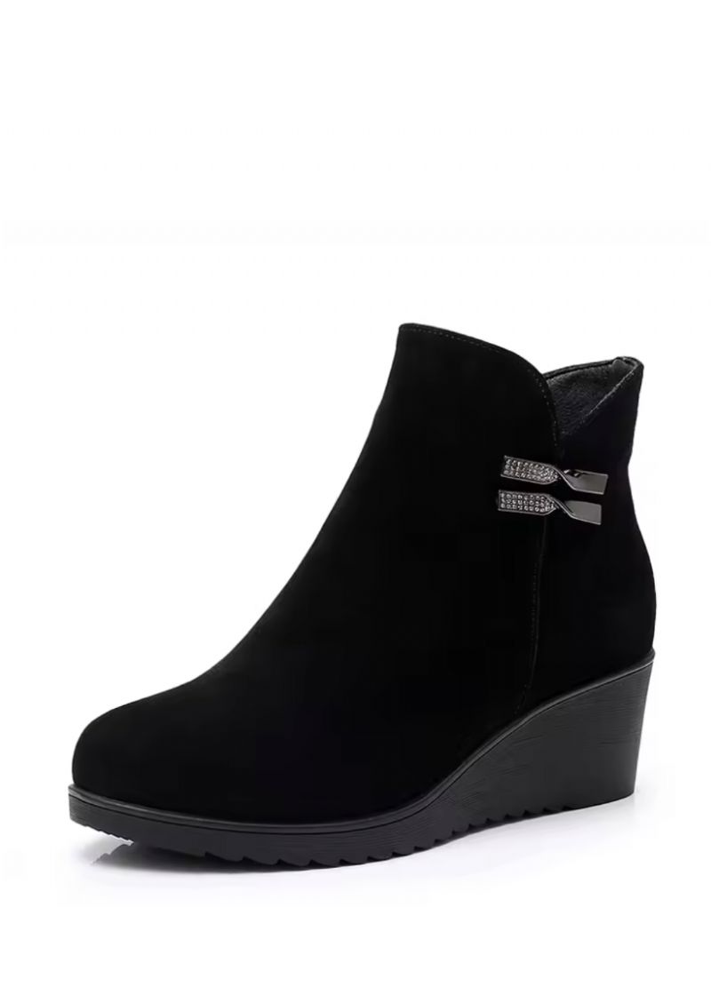 Oliver Dames Wedges Platform Enkellaarsjes