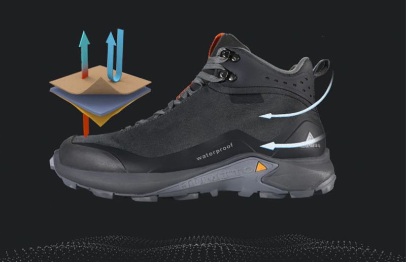 Olivier Heren Wandelschoenen - Zwart
