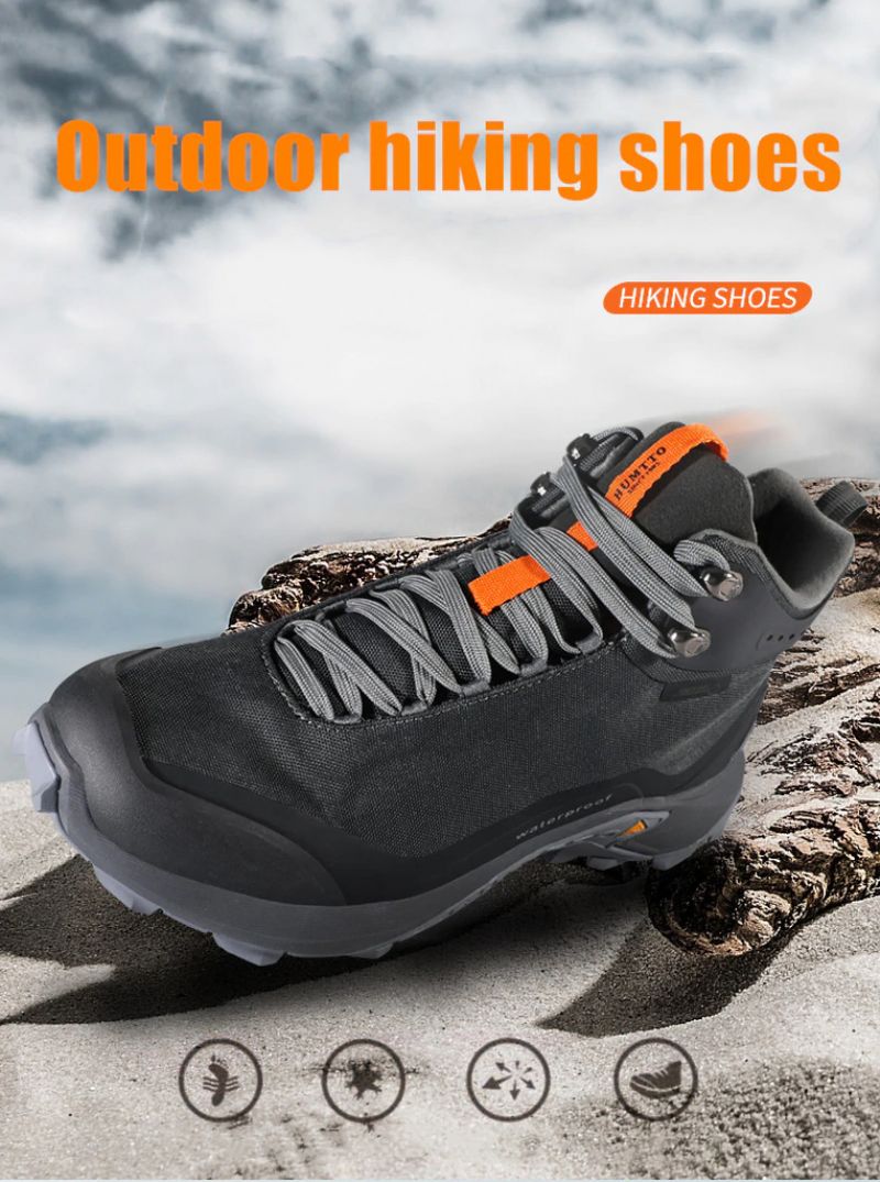 Olivier Heren Wandelschoenen - Zwart