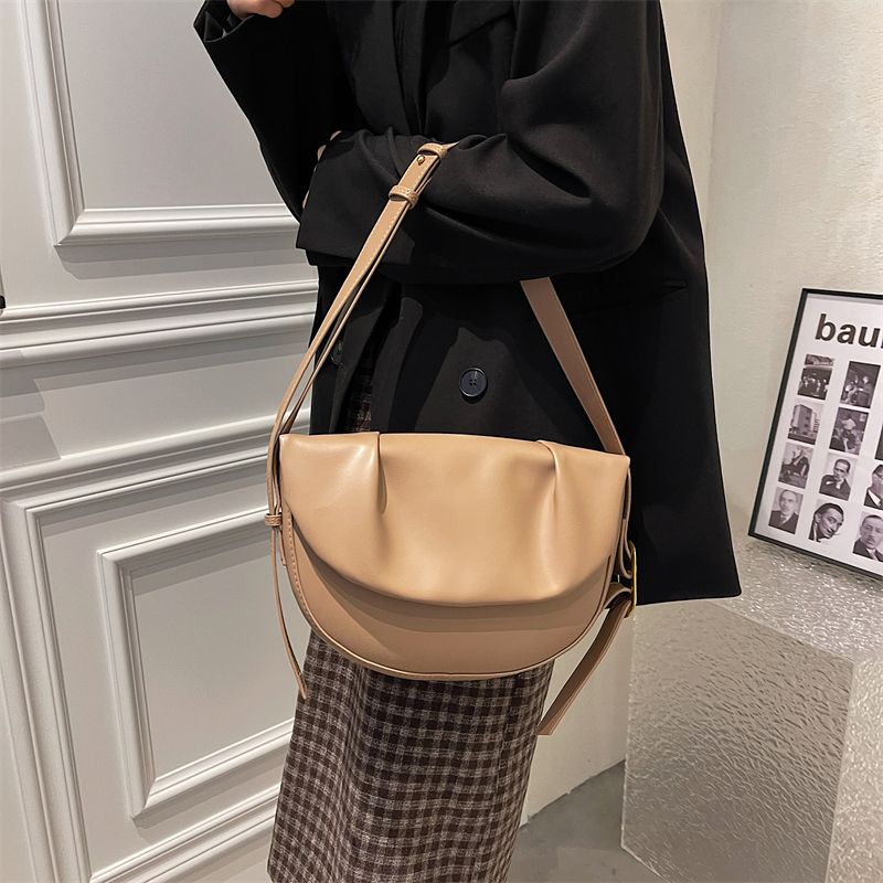 Olson Dames Kleine Kunstleren Handtas - Bruin