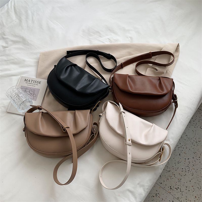 Olson Dames Kleine Kunstleren Handtas - Bruin