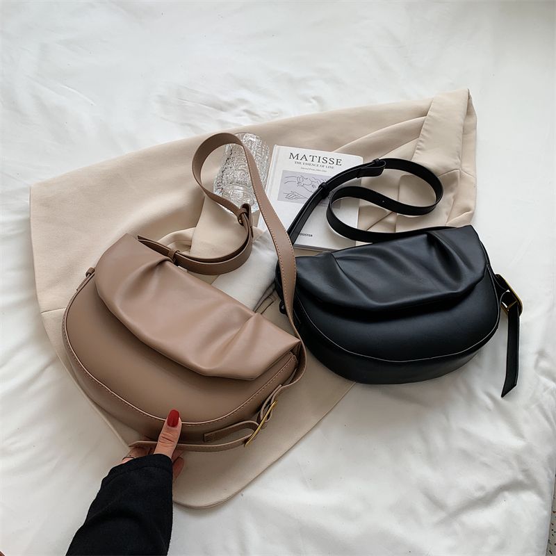 Olson Dames Kleine Kunstleren Handtas - Bruin