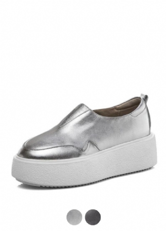 Omi Dames Platform Casual Gevulkaniseerde Schoenen