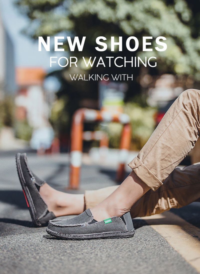 Onana Heren Loafers Zomerschoenen - Grijs