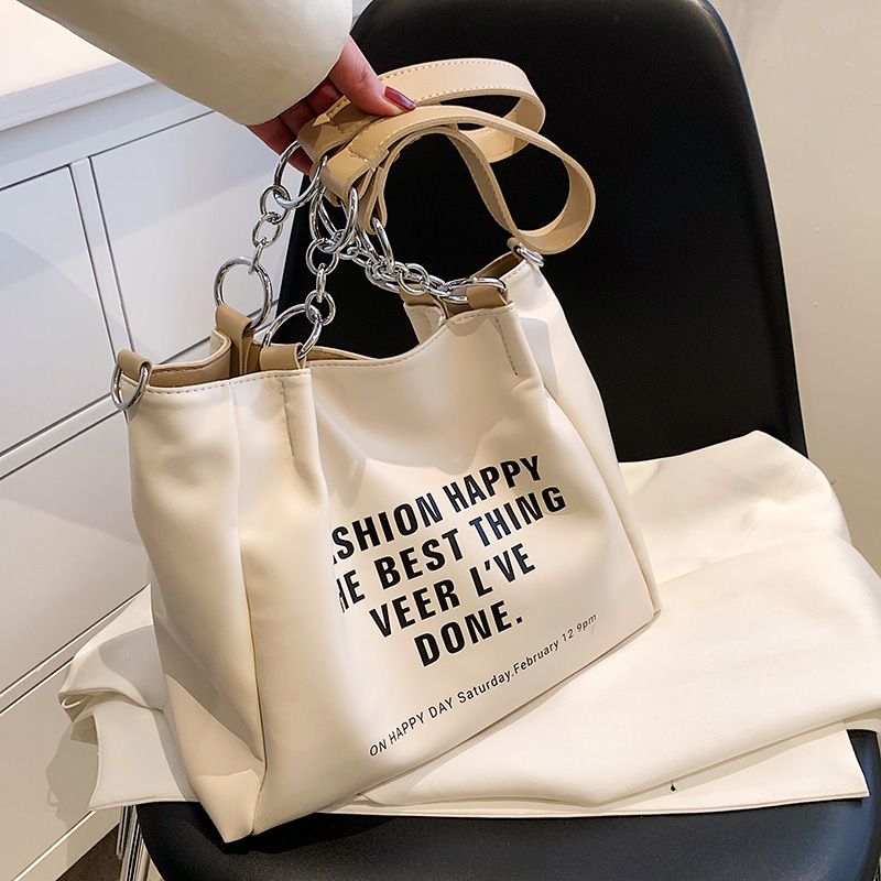 Onozo Dames Designer Grote Tote Handtas - Kaki